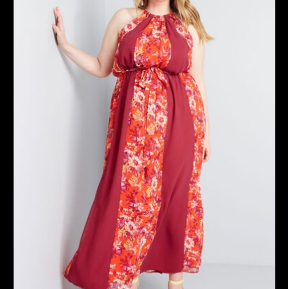 modcloth maxi dress